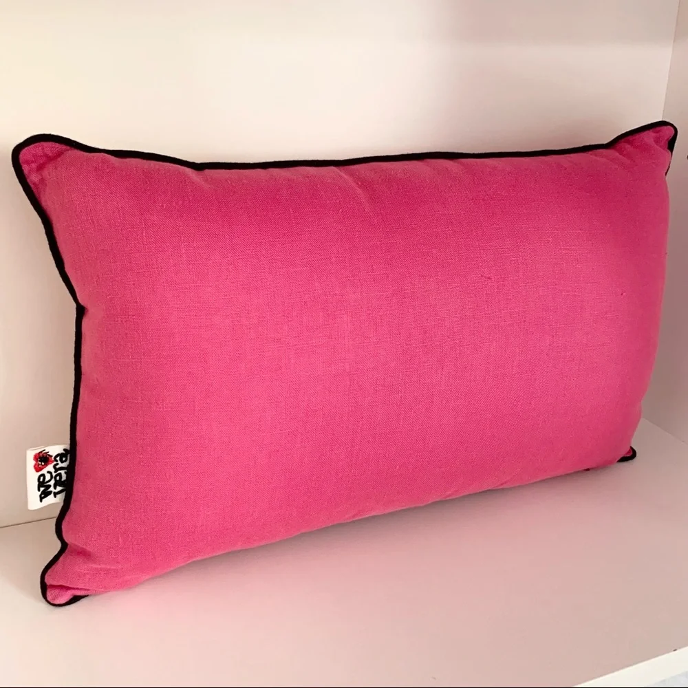 NWOT Anthropologie linen cushion